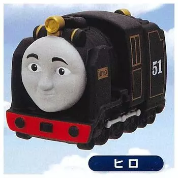 Мягкая виниловая коллекция паровозика Томаса Gacha Gacha Capsule Toy [4.Hiro] (один предмет)
