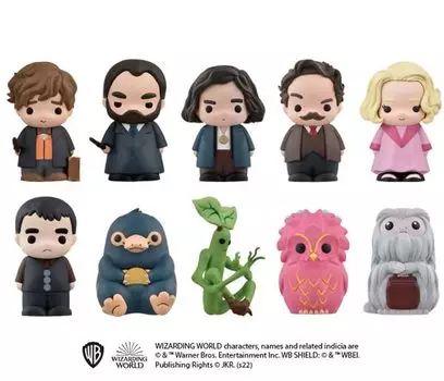 Мягкая виниловая кукла-талисман «Фантастические твари», коробка из 10 штук