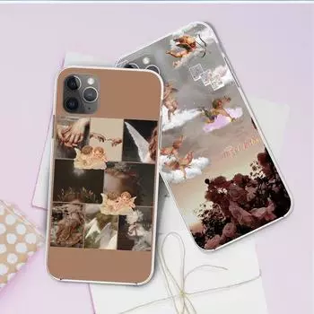 Мягкая задняя крышка, классический чехол для телефона с изображением ангела, современное искусство, для Apple, прозрачный Iphone 5 5S 6 7 8 6s Plus X XR XSMAX SE 2020 11 PRO iPhone SE2020