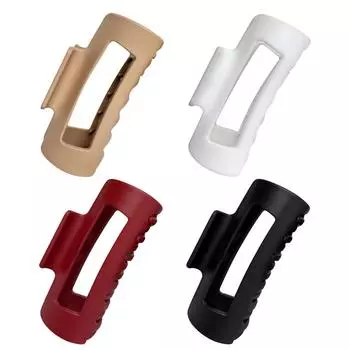 Мягкая заколка для волос для женщин – Заколка с нежным захватом, Нескользящая, Безопасная для кожи головы и удобная, Легкая большая заколка для густых или тонких волос One Size