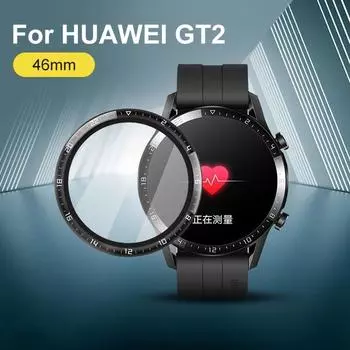 Мягкая защитная пленка из стекловолокна для Huawei Watch GT 2 Honor Magic 2 46 мм GT2e, защитная пленка для экрана смарт-часов GT2 Pro, чехол 1pc лес зеленый