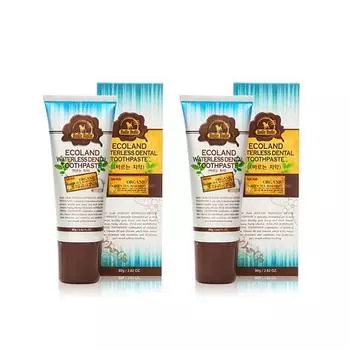 Мягкая зубная паста Ecoland для собак, 80г, 2 упаковки, корейский шампунь для домашних животных