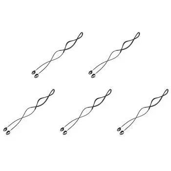 Мягкие беспроводные наушники LF # с защитой от потери веревки для Galaxy Buds 2 Pro (черный)