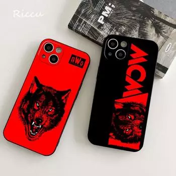 Мягкие чехлы для телефонов для iPhone 14 Nwo Wolfpac Wolf 14 11 12 Pro 8 7Plus SE X Pro 14 MAX 13 MINI XR XS iphone 14 13 pro iphone XS MAX
