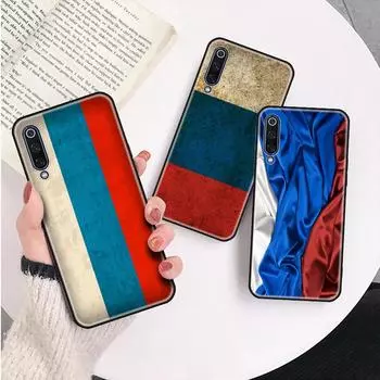 Мягкие чехлы для телефонов для Xiaomi Redmi Note 8 Pro 8T 9S 9 Pro Max Чехлы 7 6 Redmi 8 8A 7A 6 6A Pro Флаг России Герб redmi 6