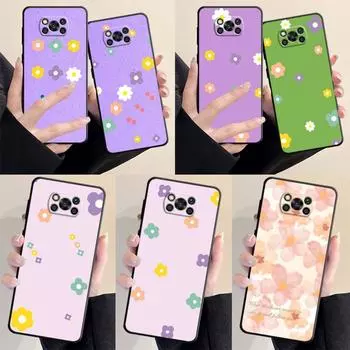 Мягкие чехлы из ТПУ для Samsung Galaxy S22 Note 20 Ultra 10 Plus 8 9 S21 S20 S23 Note20 S20 Fe S22, милый цветочный чехол Samsung Note 8