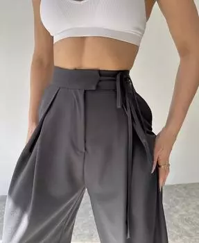 Мягкие черные брюки Mai Carmen Palazzo