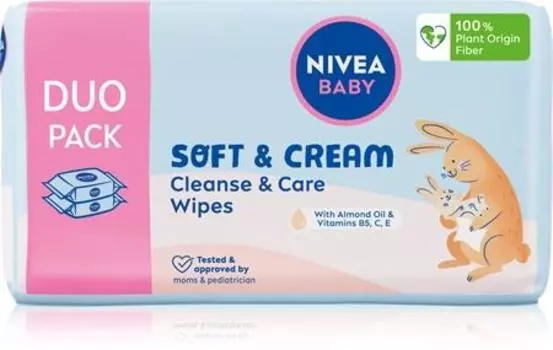 мягкие детские салфетки TU прозрачный