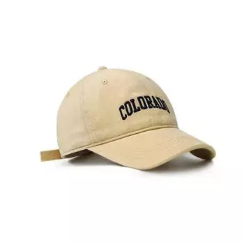 Мягкие хлопковые бейсболки с вышитыми буквами, мужские и женские, кепки в стиле хип-хоп, солнцезащитные, регулируемые, с застежкой-молнией, повседневные, для отдыха на природе бежевый