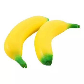 Мягкие игрушки-бананы с эффектом антистресс, медленно растущие, большие мягкие игрушки-бананы, игрушки для разминания фруктов, забавные игрушки для снятия стресса 1pcs