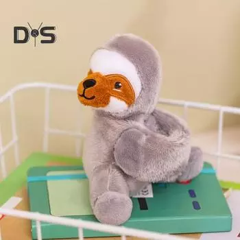 Мягкие игрушки, браслеты для детей, плюшевый мультяшный жираф, черепаха, коала, слон, кукла, браслет, повязка на запястье, круг, игрушка для девочек и мальчиков Tortoise