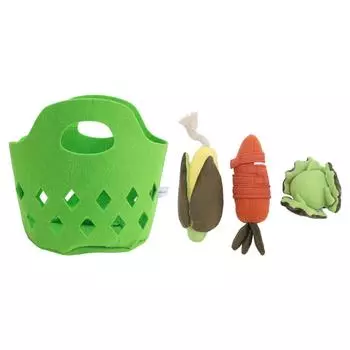 Мягкие игрушки для малышей с овощами, мягкие игрушки для ролевых игр с едой, плюшевые игрушки для тренировки рук, морковка, капуста, кор