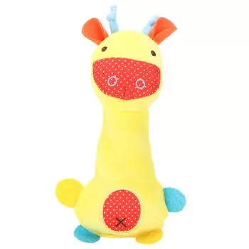 Мягкие игрушки для собак, устойчивые к укусам, пищащие жевательные игрушки для маленьких, средних и больших собак(Олень ) олений