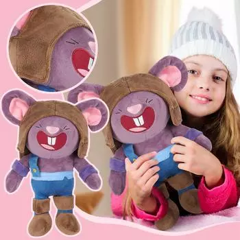 Мягкие игрушки куклы вокруг игры креативные декоративные подарочные украшения фиолетовый