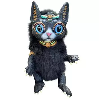 Мягкие игрушки на Хэллоуин, Странные существа, Мягкие игрушки, Подарки для детей Подарки на Хэллоуин One Size чёрный