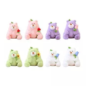 Мягкие игрушки в виде медведя Мягкие игрушки в виде медведя для пасхальных подарков на день рождения 25cm