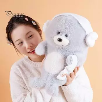 Мягкие игрушки в виде морского льва, супер мягкая плюшевая кукла в виде морского льва, милые пушистые плюшевые игрушки в виде морских животных, подарки для детей, девочек и мальчиков S