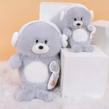 Мягкие игрушки в виде морского льва, супер мягкая плюшевая кукла в виде морского льва, милые пушистые плюшевые игрушки в виде морских животных, подарки для детей, девочек и мальчиков S