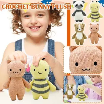 Мягкие игрушки в виде животных, мягкие куклы-животные, мягкая милая игрушка, подарочное украшение, отличный подарок для детей и подруг на праздники One Size