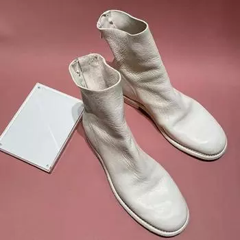 Мягкие кожаные ботинки Martin, женские, с застежкой-молнией сзади, из вымытой коровьей кожи, короткие, узкие ботинки 35