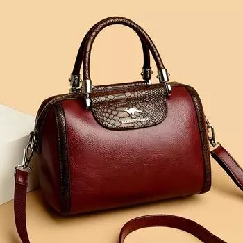 Мягкие кожаные сумки через плечо для женщин роскошные сумки на ремне дизайнерские сумки