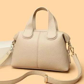 Мягкие кожаные сумки через плечо для женщин роскошные сумки на ремне дизайнерская сумка