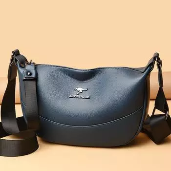 Мягкие кожаные сумки с верхней ручкой для женщин Женские сумки Сумки через плечо Сумка-мессенджер