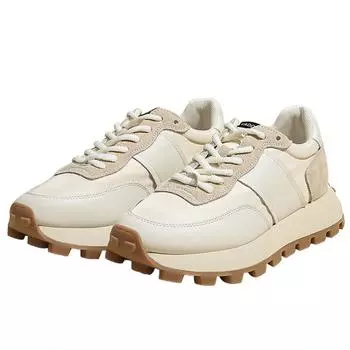 Мягкие кожаные туфли Forrest Gump для женской осенней повседневной обуви и кроссовок 35