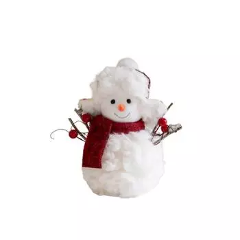 Мягкие куклы-снеговики, украшения, веселые рождественские подарки, рождественские куклы-снеговики, с новым годом 2025, декор, трикотажное полотно