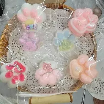 Мягкие липкие игрушки для снятия стресса, игрушки для снятия напряжения, сжимающие кошачьи лапки, расслабляющие и щипающие кошачьи лапки, игрушка для снятия напряжения и щипания A12