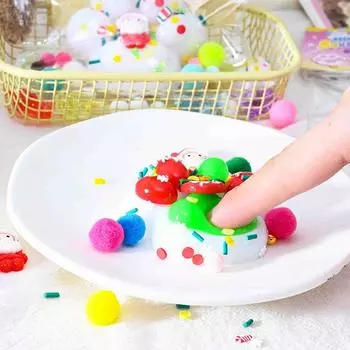 Мягкие липкие игрушки для снятия стресса, сжимающие рождественские игрушки в виде кошачьих лапок, расслабляющие и щипающие игрушки в виде кошачьих лапок, подарок