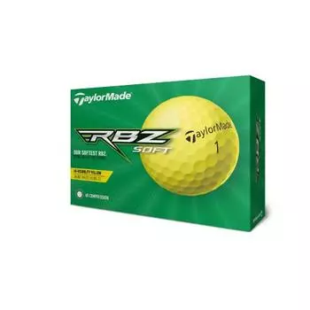Мягкие мячи для гольфа TaylorMade RBZ, 1 дюжина (желтый)