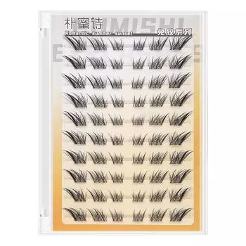 Мягкие накладные ресницы без клея, комичные пучки для глаз, индивидуальные накладные ресницы, макияж Style B