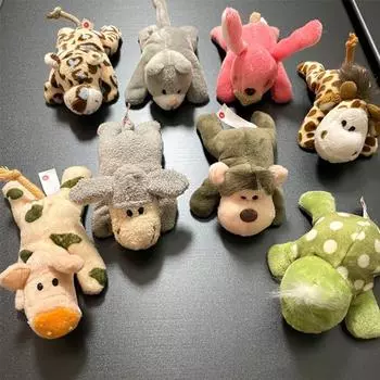 Мягкие наклейки на холодильник, мультяшные плюшевые животные, магнитная наклейка, домашний декор 11