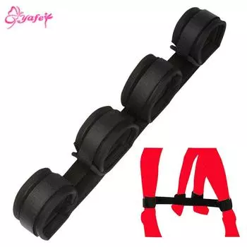 Мягкие наручники SM БДСМ бондаж секс-игрушки наручные бедра манжеты ремень ограничения для взрослых секс-игр