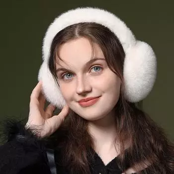 Мягкие наушники Теплые ветроустойчивые антифризовые защитные наушники Удобные мягкие плюшевые наушники Декоративные наушники A6