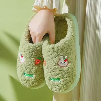 Мягкие нескользящие хлопковые тапочки для пар – уютные и износостойкие для осени и зимы