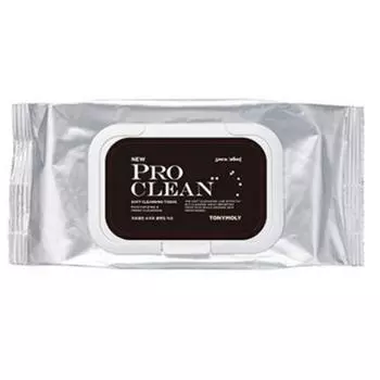 Мягкие очищающие салфетки Tony Moly ProClean, 50 листов, 1 упаковка