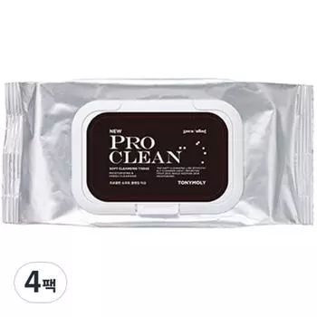 Мягкие очищающие салфетки Tony Moly ProClean, 50 листов, 4 упаковки