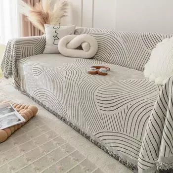 Мягкие одеяла для дивана в скандинавском стиле, большое одеяло для кемпинга, пикника, отдыха, отдыха, пляжное полотенце, белый дорожный ковер, коврик для дивана 180x130