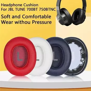 Мягкие пенные амбушюры сменные амбушюры для наушников JBL TUNE 700BT 710BT 750BTNC аксессуары красный