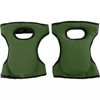 Мягкие пенопластовые наколенники 1 пара наколенников для садоводства, уборки, ремонта и работы по дому (зеленый) зелёный