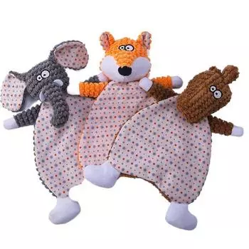 Мягкие плюшевые игрушки для жевания собак, интерактивные игрушки для слонов, аксессуары для домашних животных, игрушки для дрессировки собак elephant