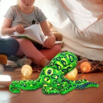 Мягкие плюшевые украшения пушистый мультяшный осьминог мягкая игрушка кукла игрушка подарок на день рождения море синий