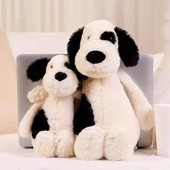 Мягкие плюшевые висячие уши для собак, мягкие пушистые плюшевые игрушки для щенков с хлопковым наполнителем M