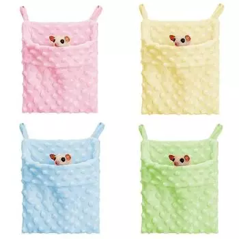 Мягкие подвески для хомяков, гнездо, мягкий спальный мешок для хомяков, аксессуары для домашних животных, кровать для маленьких домашних животных, попугаи розовый