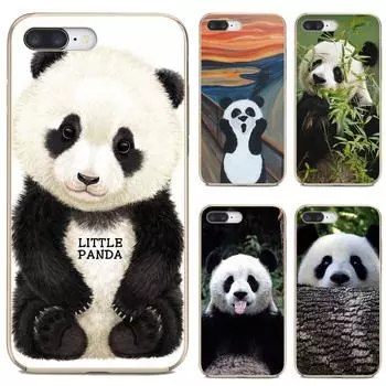 Мягкие прозрачные чехлы для BQ Aquaris C U2 UV X2 X Lite Pro Plus E4.5 X5 E5 4G 6040L Magic S 5059, милая китайская панда Aquaris C