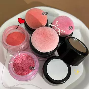 Мягкие румяна для лица, пудра, воздушная подушка, румяна для щек, питательный телесный макияж, осветление цвета лица, восстановление косметики Maquiagem