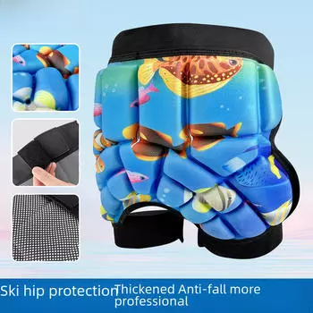 Мягкие шорты для защиты бедер при катании на роликах и занятиях на снегу S Kids