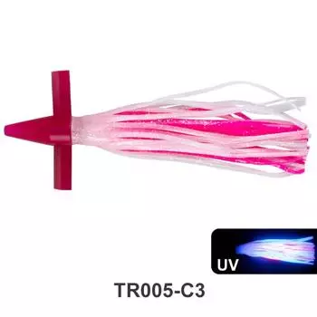 Мягкие силиконовые приманки для тунца Резиновая юбка-кальмар 2024 Снасти для рыбалки 18cm 25g-C3